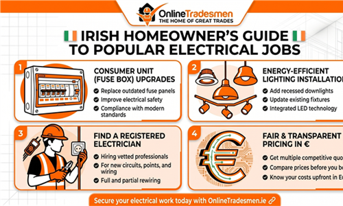 Popular Electrician Jobs in Ireland for Homeowners