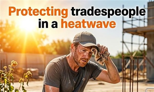 Protecting Tradespeople During Heat Wave In Ireland
